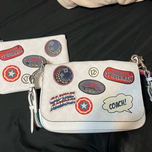 Coach Marvel Shoulder Bag and Pouch NWOT!